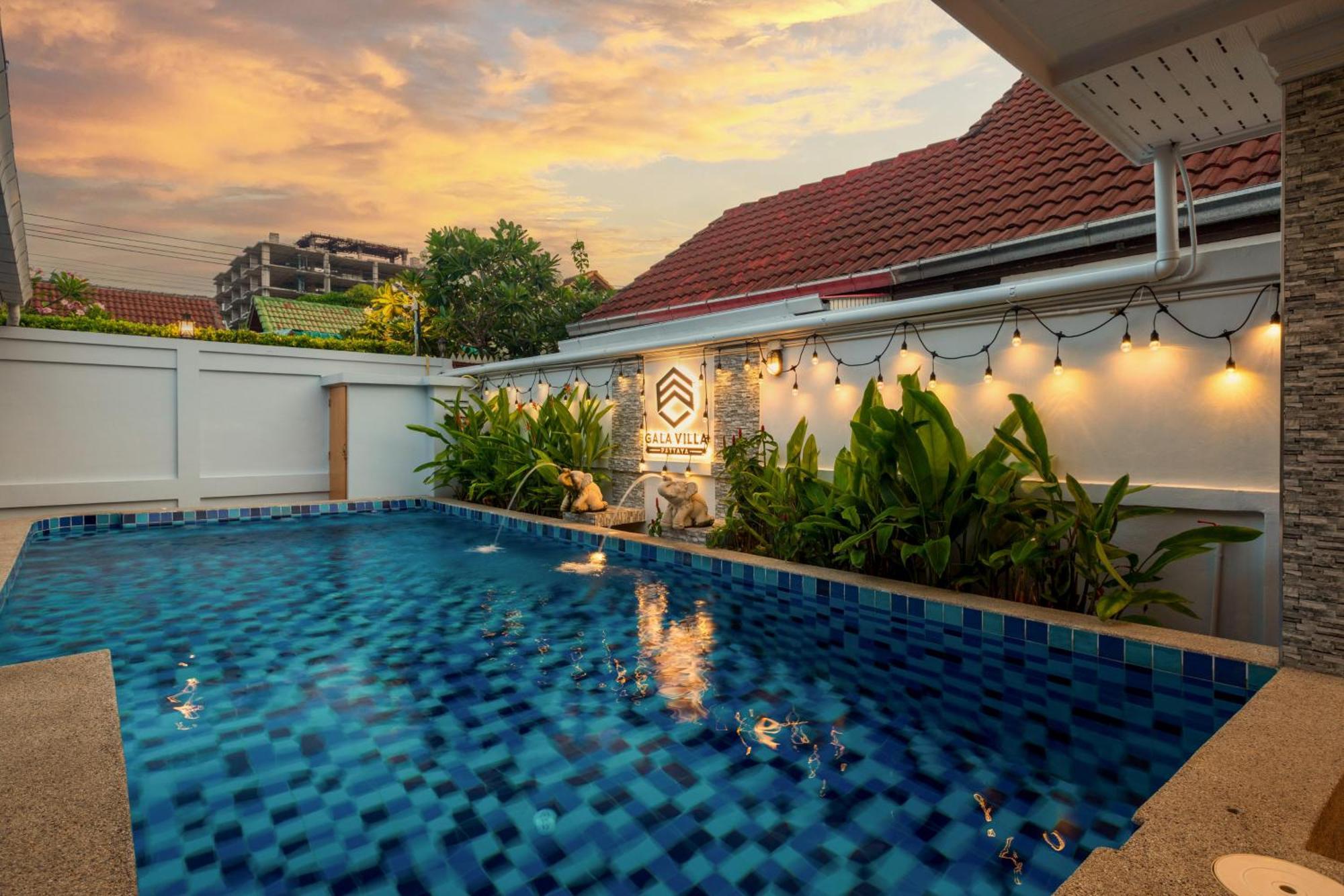 Pattaya Private Villa - Pool,Sauna,Snooker,Bbq Экстерьер фото