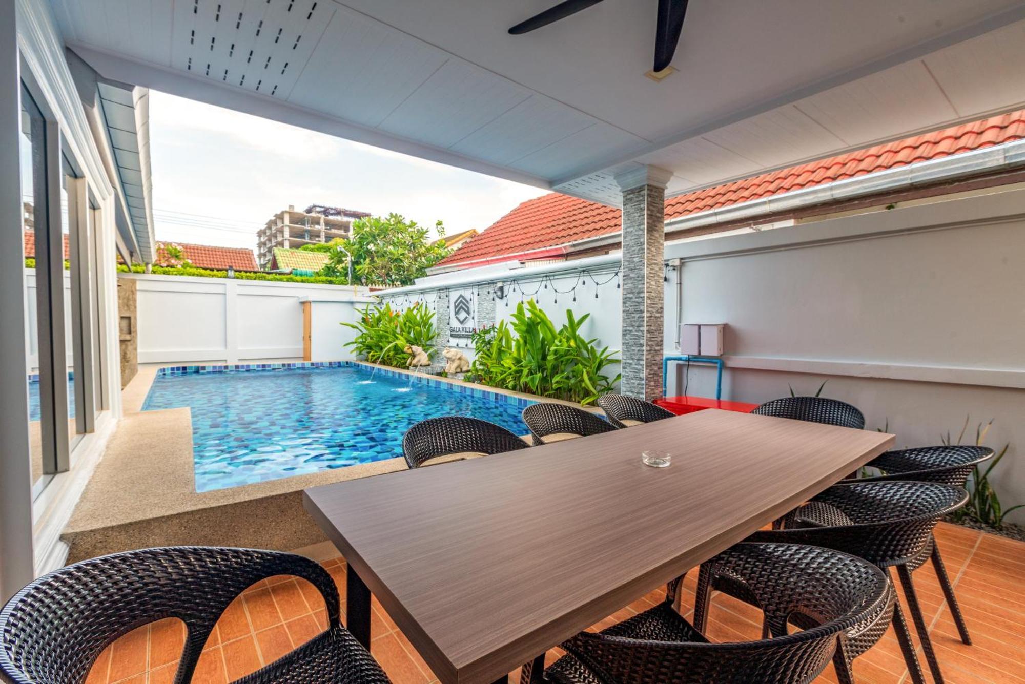 Pattaya Private Villa - Pool,Sauna,Snooker,Bbq Экстерьер фото