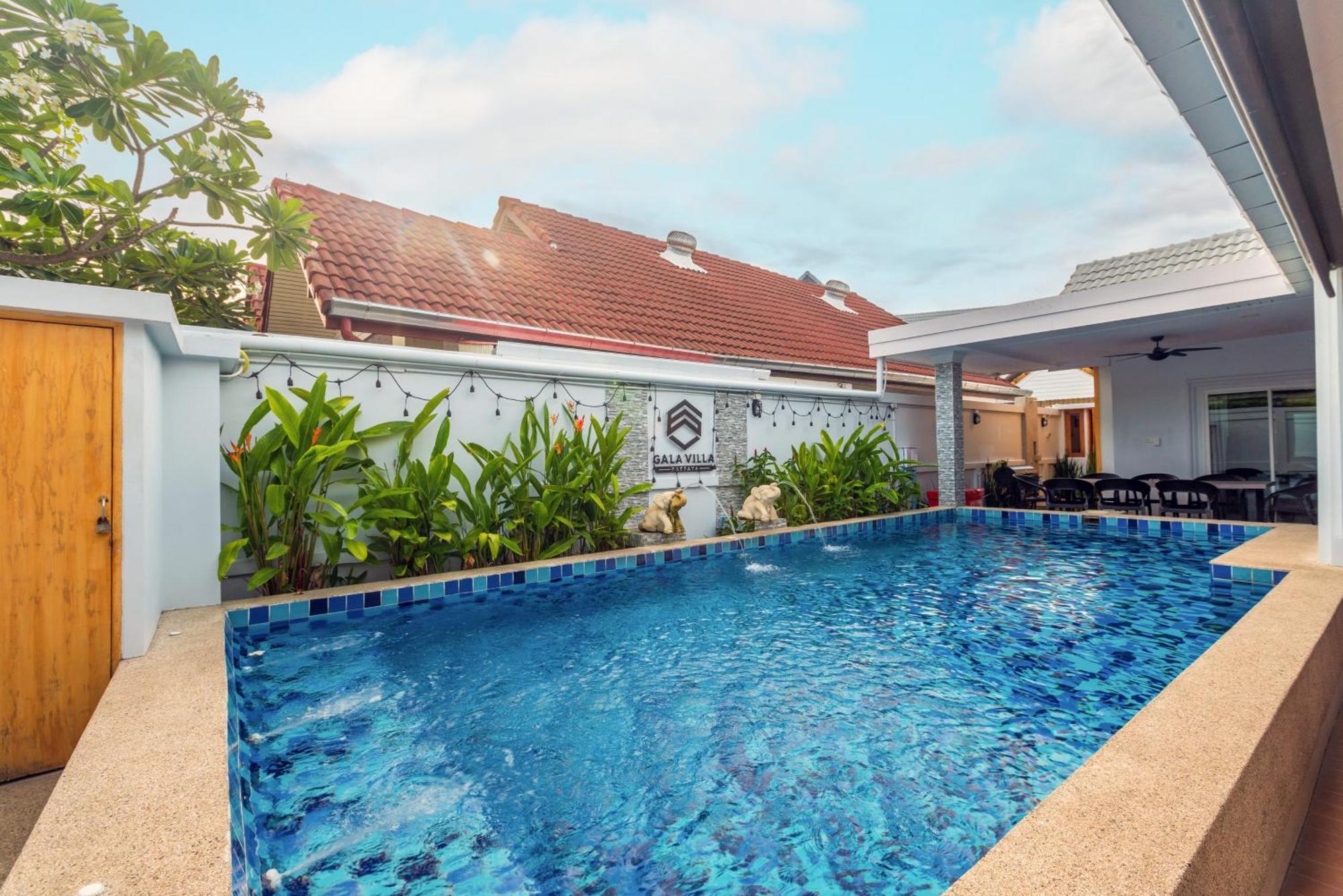 Pattaya Private Villa - Pool,Sauna,Snooker,Bbq Экстерьер фото