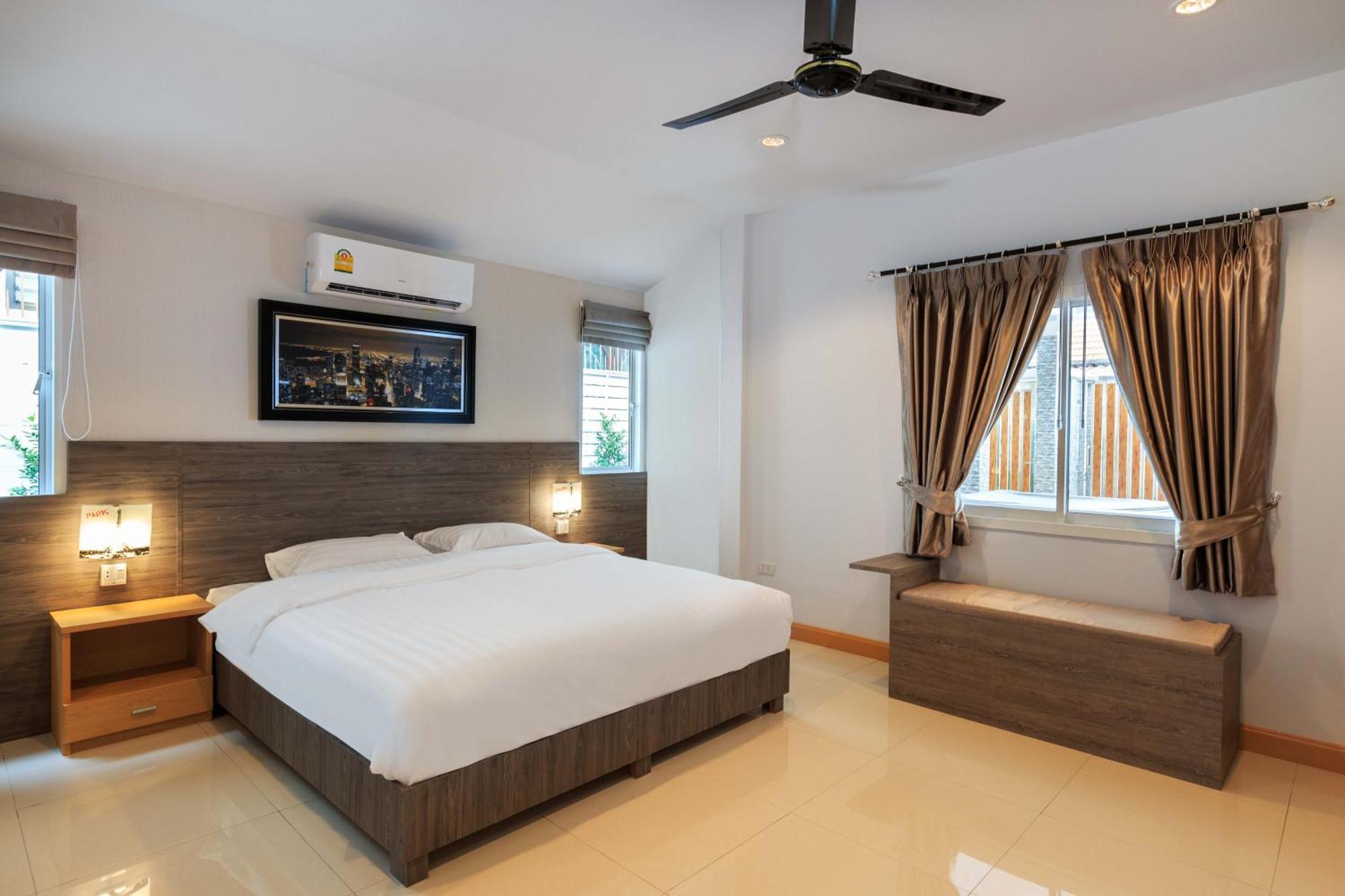 Pattaya Private Villa - Pool,Sauna,Snooker,Bbq Экстерьер фото