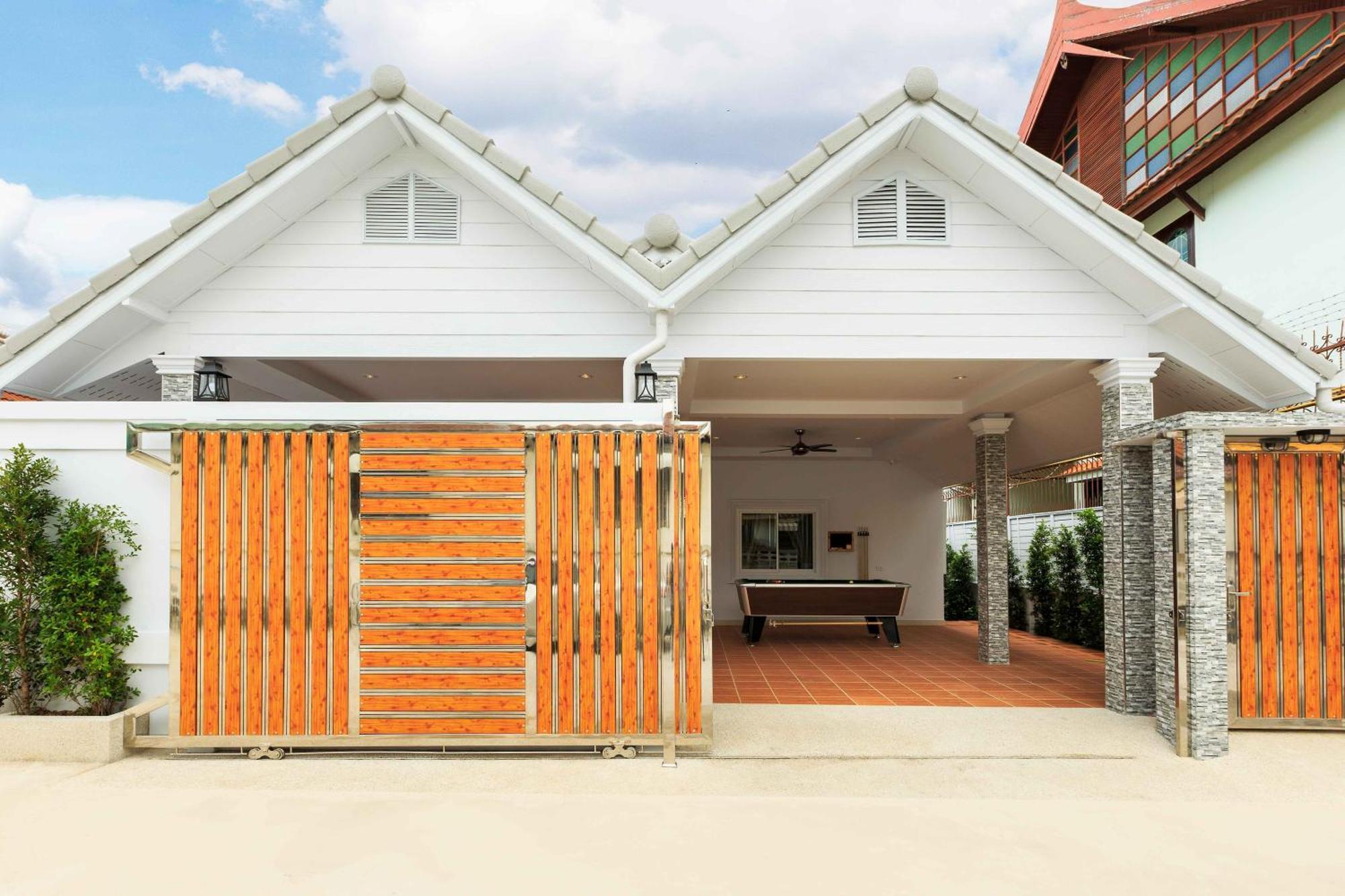 Pattaya Private Villa - Pool,Sauna,Snooker,Bbq Экстерьер фото
