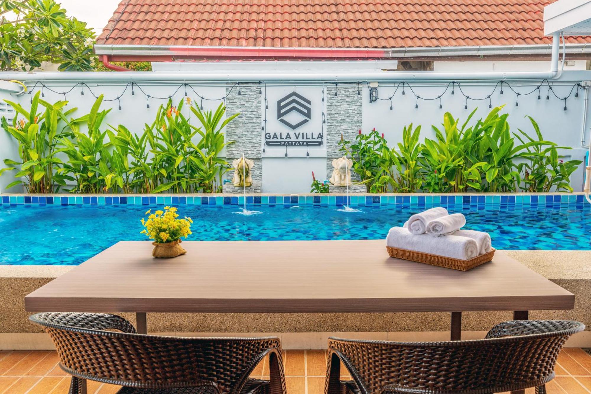 Pattaya Private Villa - Pool,Sauna,Snooker,Bbq Экстерьер фото