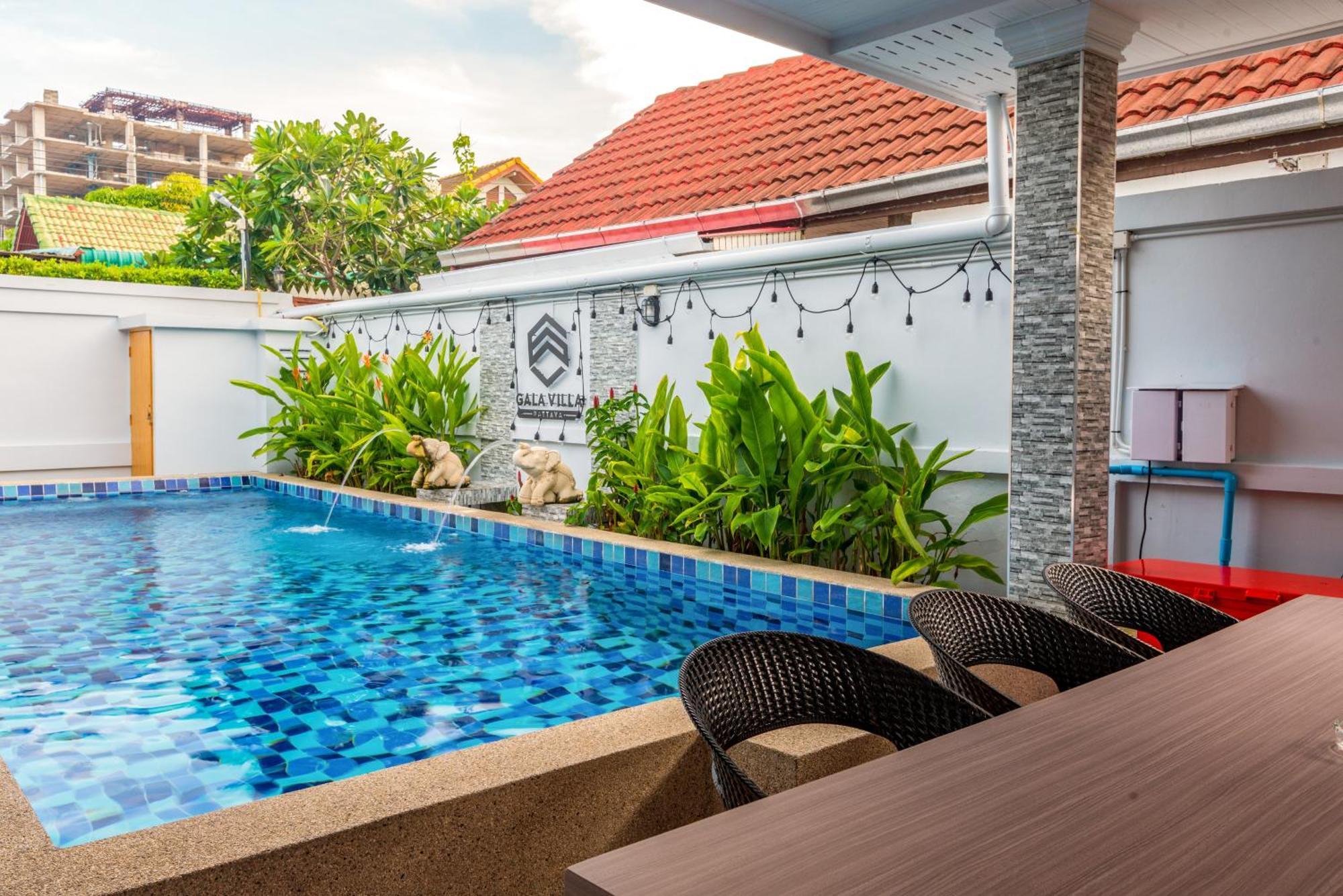 Pattaya Private Villa - Pool,Sauna,Snooker,Bbq Экстерьер фото